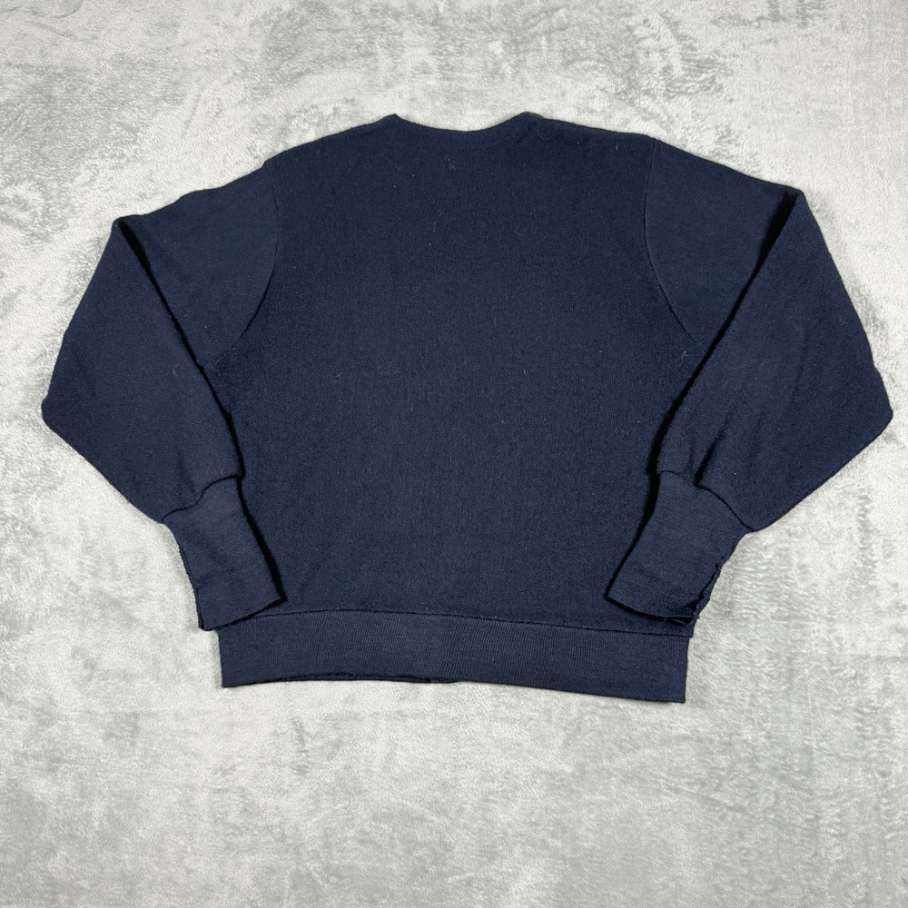 Vintage Izod Lacoste Mens M Cardigan Sweater Orlon Acrylic V-Neck USA Made - Picture 4 of 8